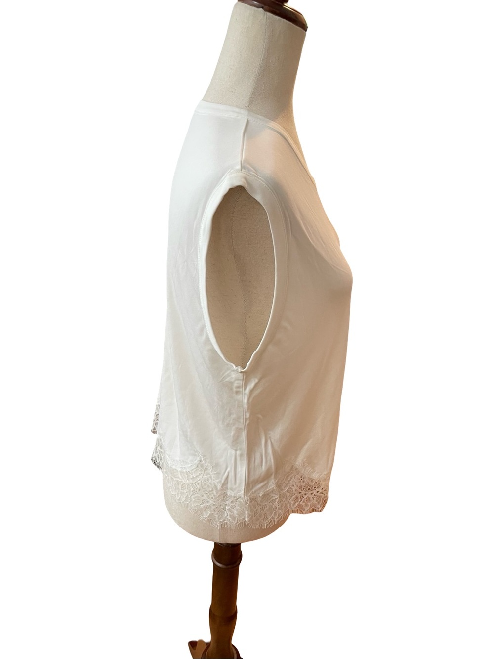 RAG & BONE Creamy White Lace Shell - Picture 5 of 12
